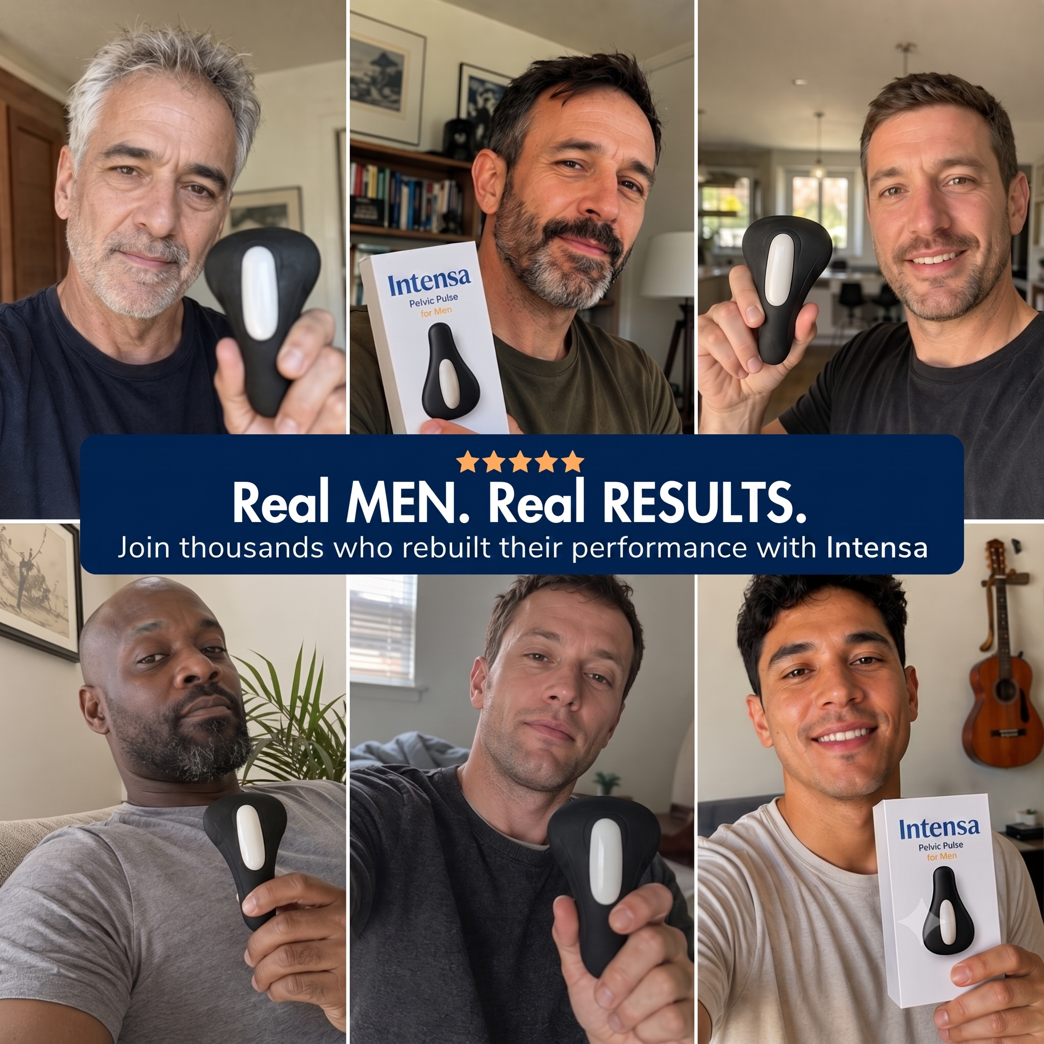 Intensa Rise™ | Pelvic Floor Trainer for Enhanced Male Performance