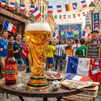 🏆 Verre à Bière Coupe du Monde – UNIQUEMENT AUJOURD'HUI : 1+1 GRATUIT – Le cadeau ultime pour les supporters !