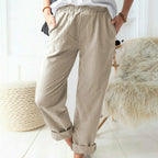 Neria - Pantalon à Structure Douce