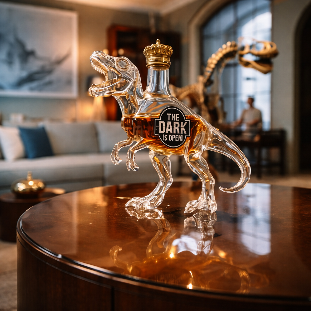 Bouteille de Whiskey - Édition T-Rex