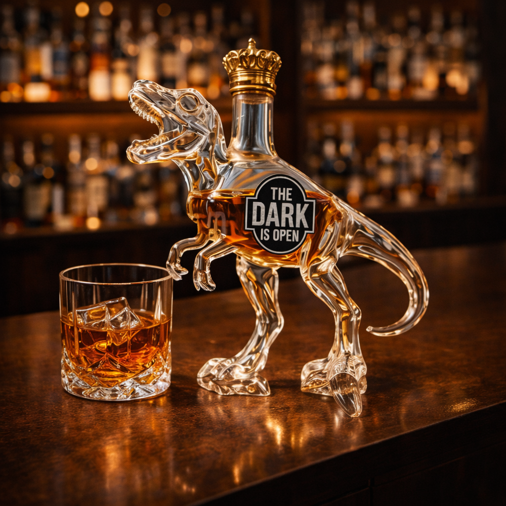 Bouteille de Whiskey - Édition T-Rex