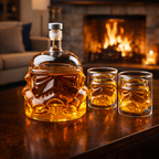 Bouteille de Whisky - Édition Ensemble Bouteille et Verres