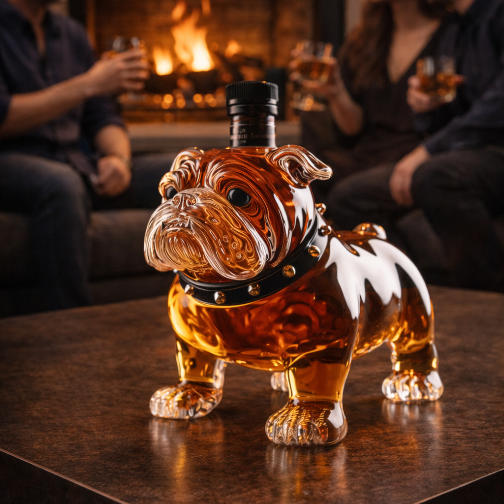 Bouteille de Whiskey - Édition Bulldog