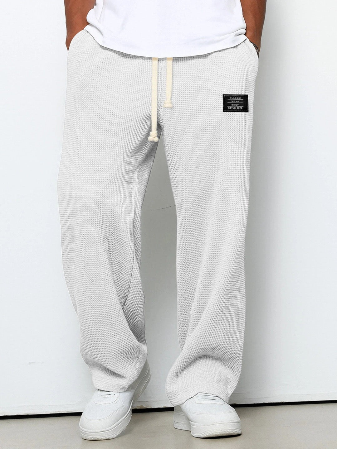 Samuel | Pantalon Large Avec Taille Ajustable