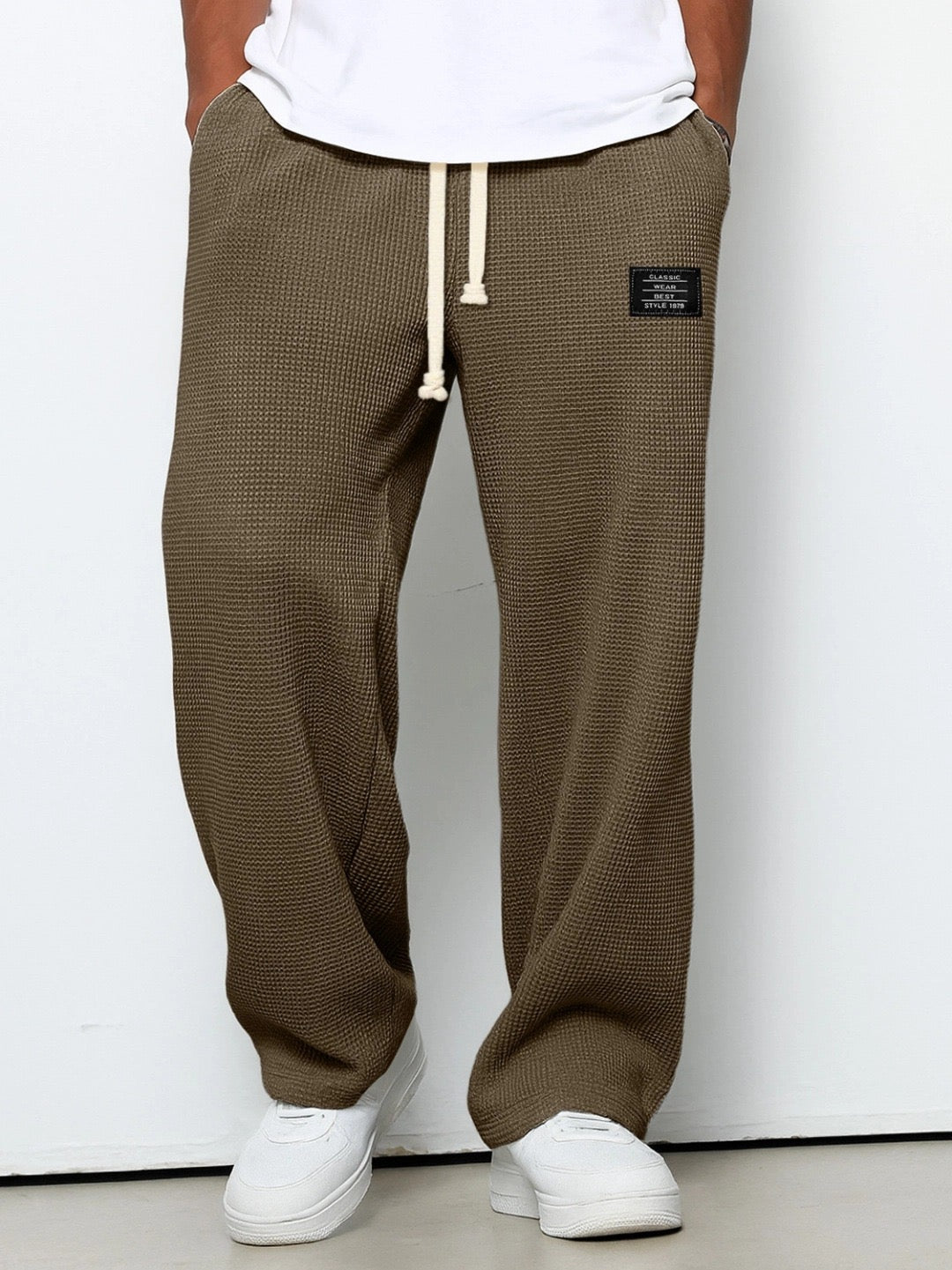 Samuel | Pantalon Large Avec Taille Ajustable
