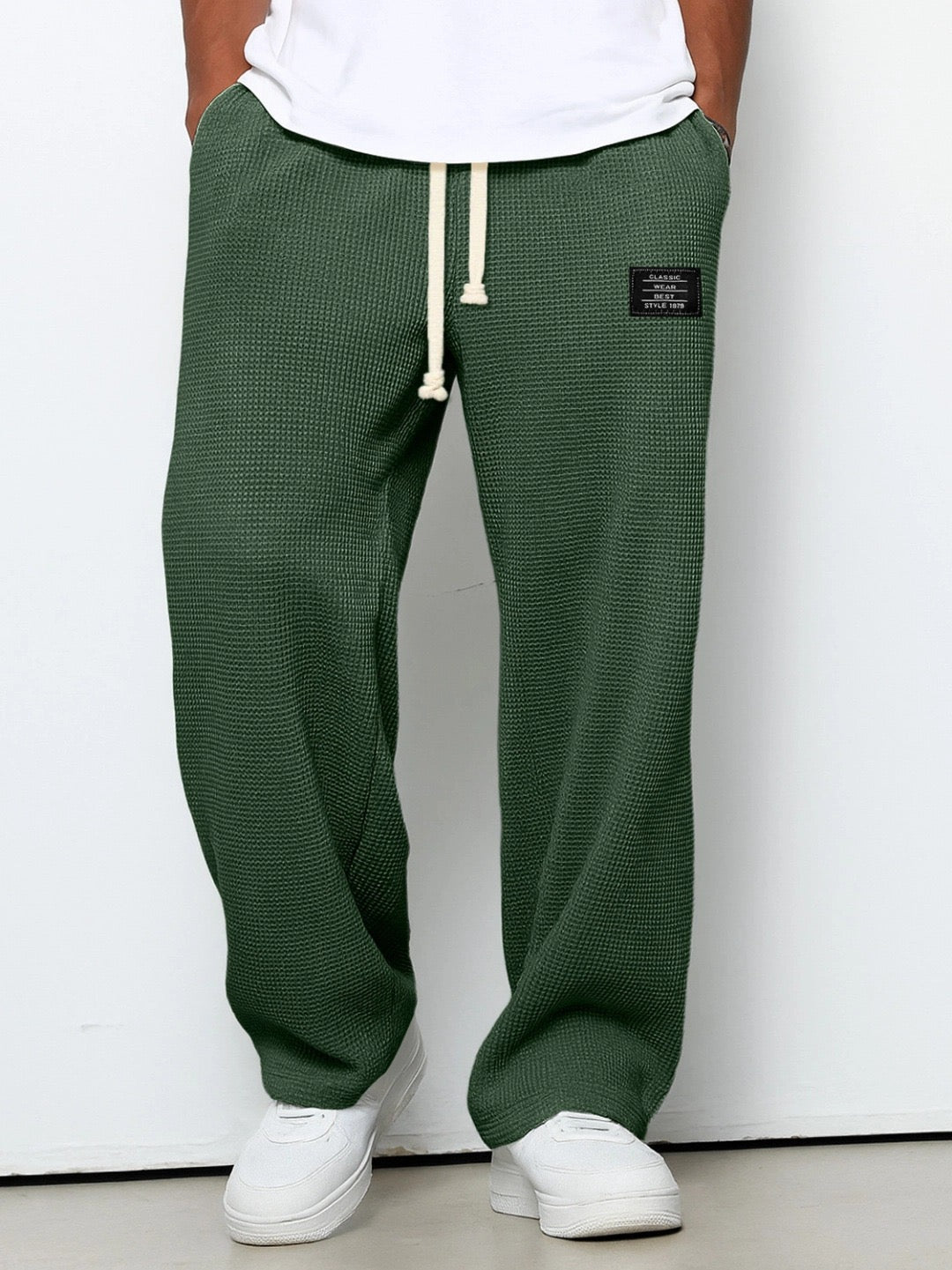 Samuel | Pantalon Large Avec Taille Ajustable