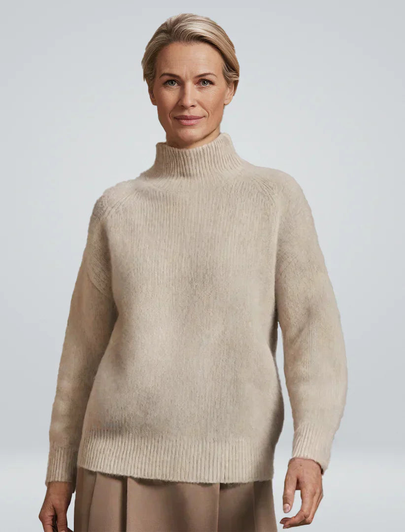 Emma™ | Pull à Col Roulé Doux