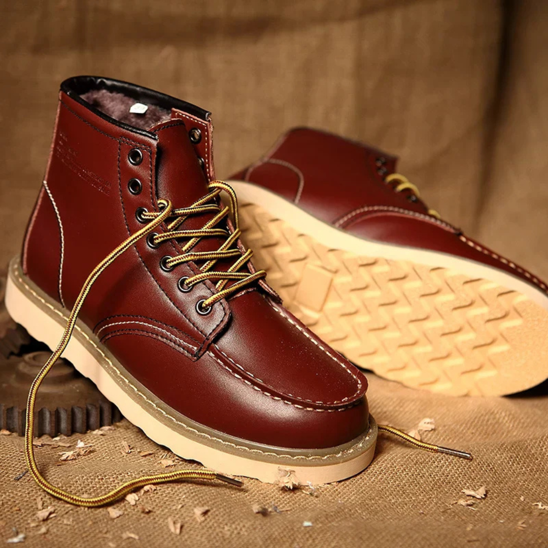 Richard ™ | Chaudes boots en cuir