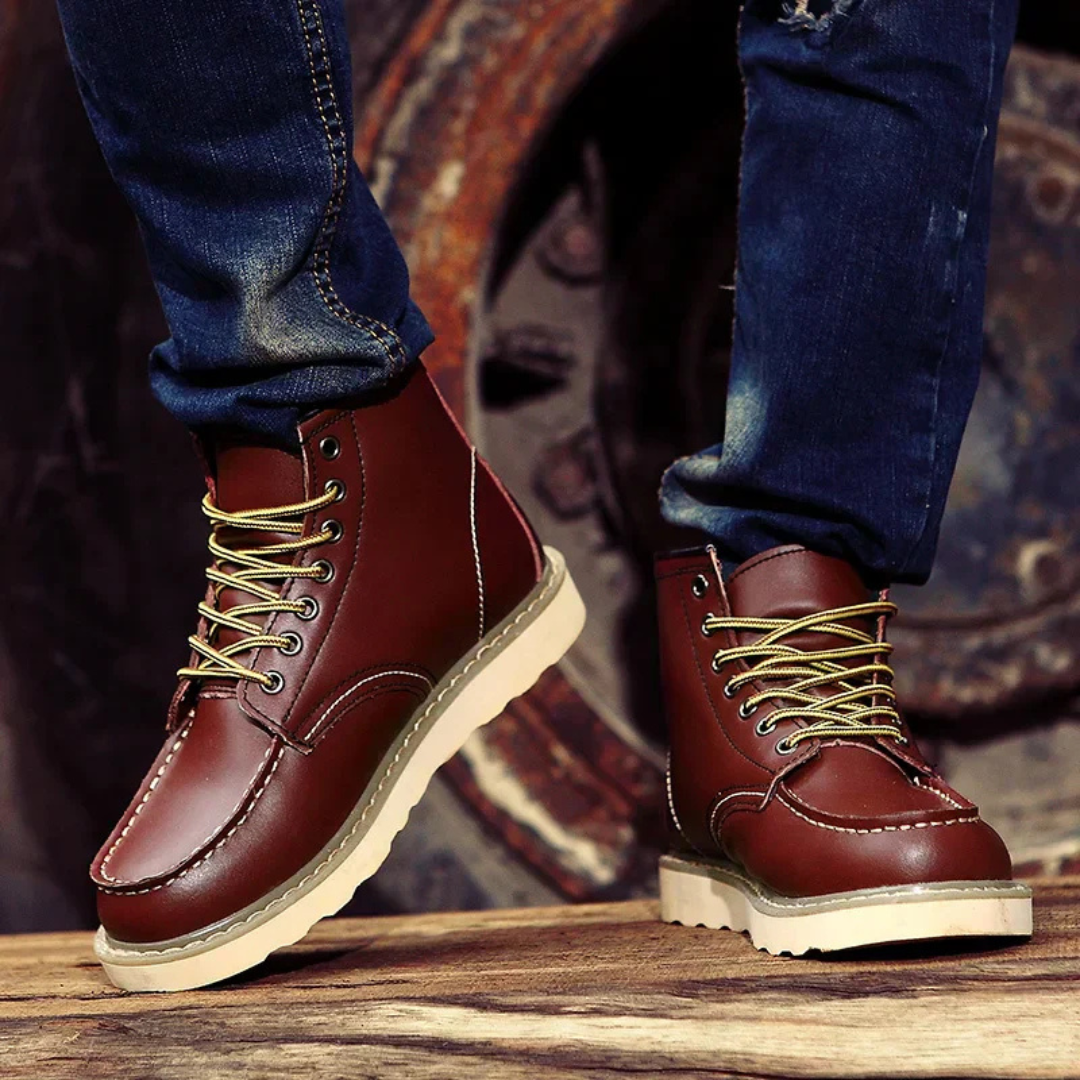 Richard ™ | Chaudes boots en cuir