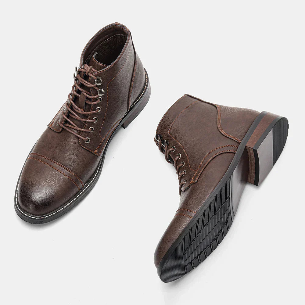 Michel ™ | Vintage chaussures en cuir