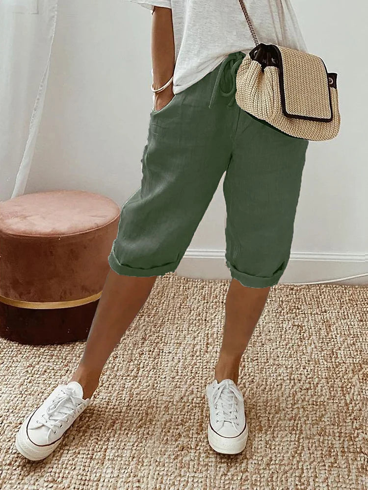 Nienke®  | Short pour femmes en coton et lin