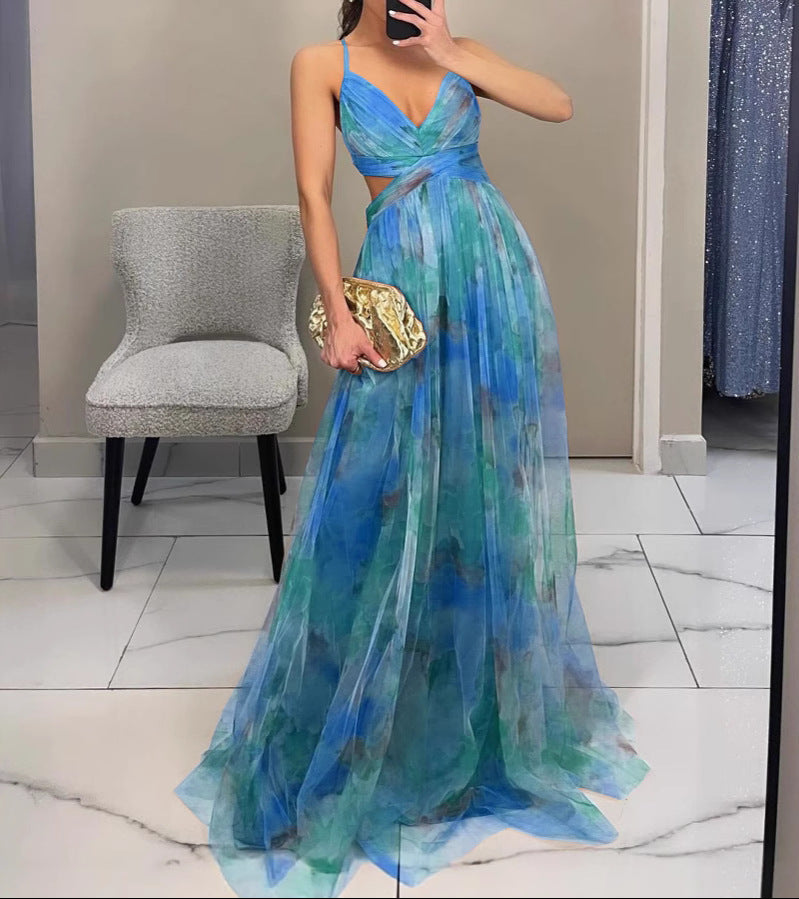 Claudia™ | Robe Maxi Élégance Florale (ÉDITION LIMITÉE!)