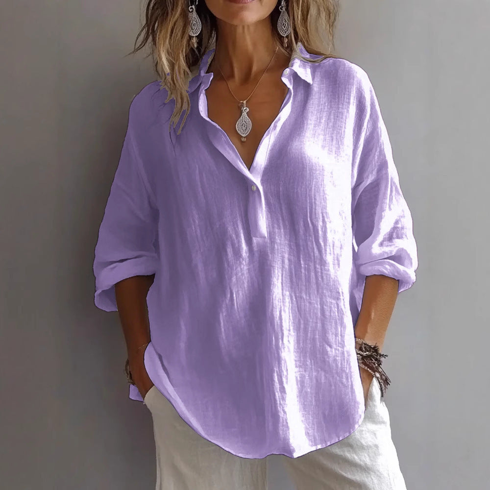 Florine™ – Blouse décontractée et élégante
