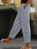 Romé | Pantalon estival rayé