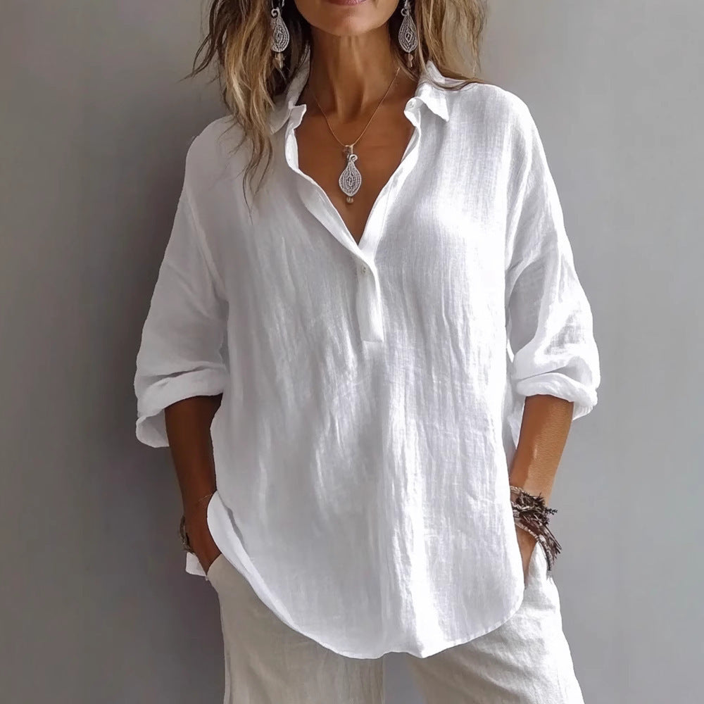 Florine™ – Blouse décontractée et élégante