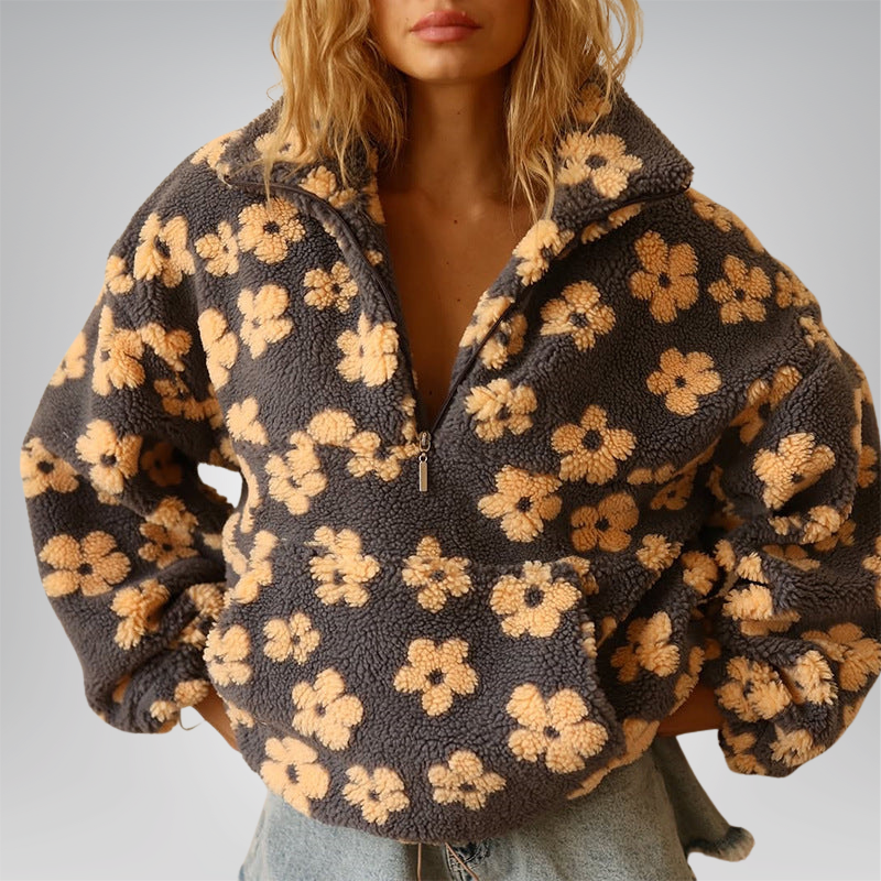 Emma™ | Pull en polaire Bloom