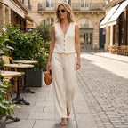 Marlène™  - Ensemble Élégant à Deux Pièces