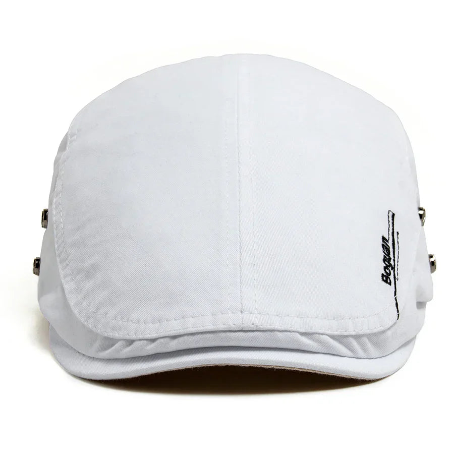 Quentin | Casquette Vintage à Bouton Décoratif
