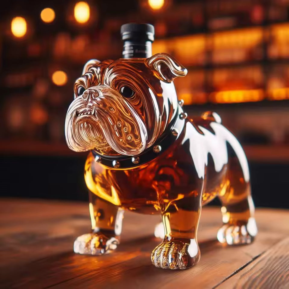 Bouteille de Whiskey - Édition Bulldog