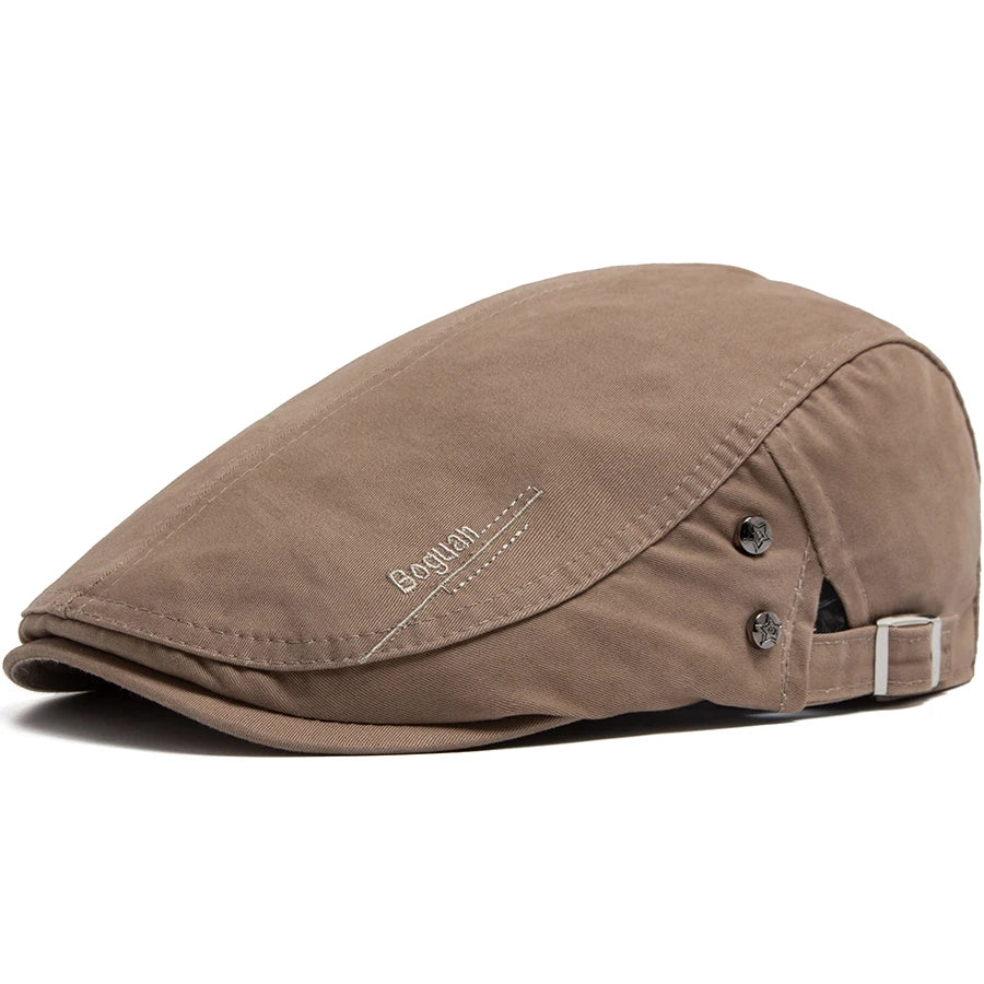 Quentin | Casquette Vintage à Bouton Décoratif