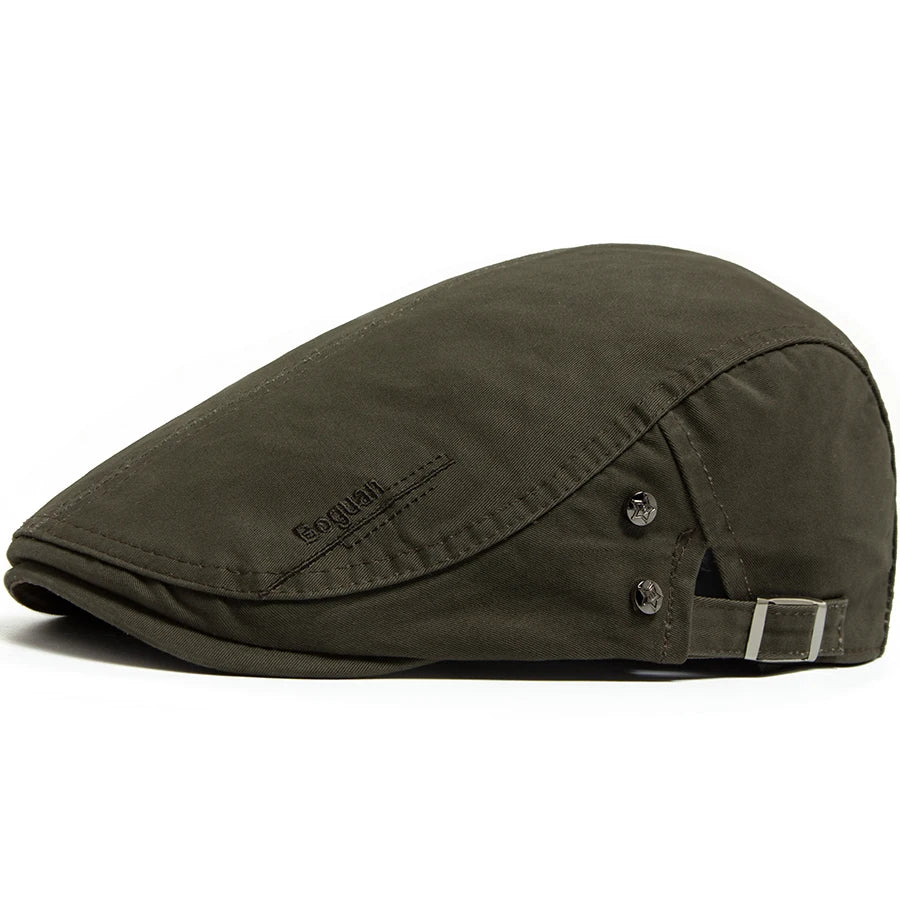 Quentin | Casquette Vintage à Bouton Décoratif