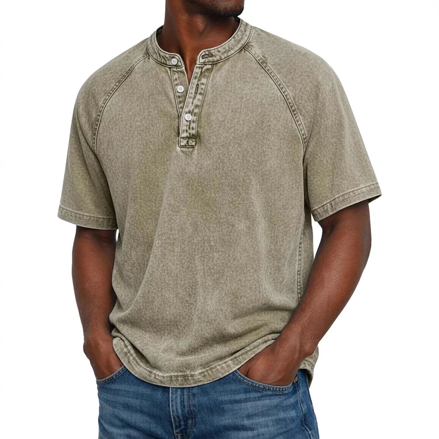 Pedro | Chemise vintage pour hommes avec boutons