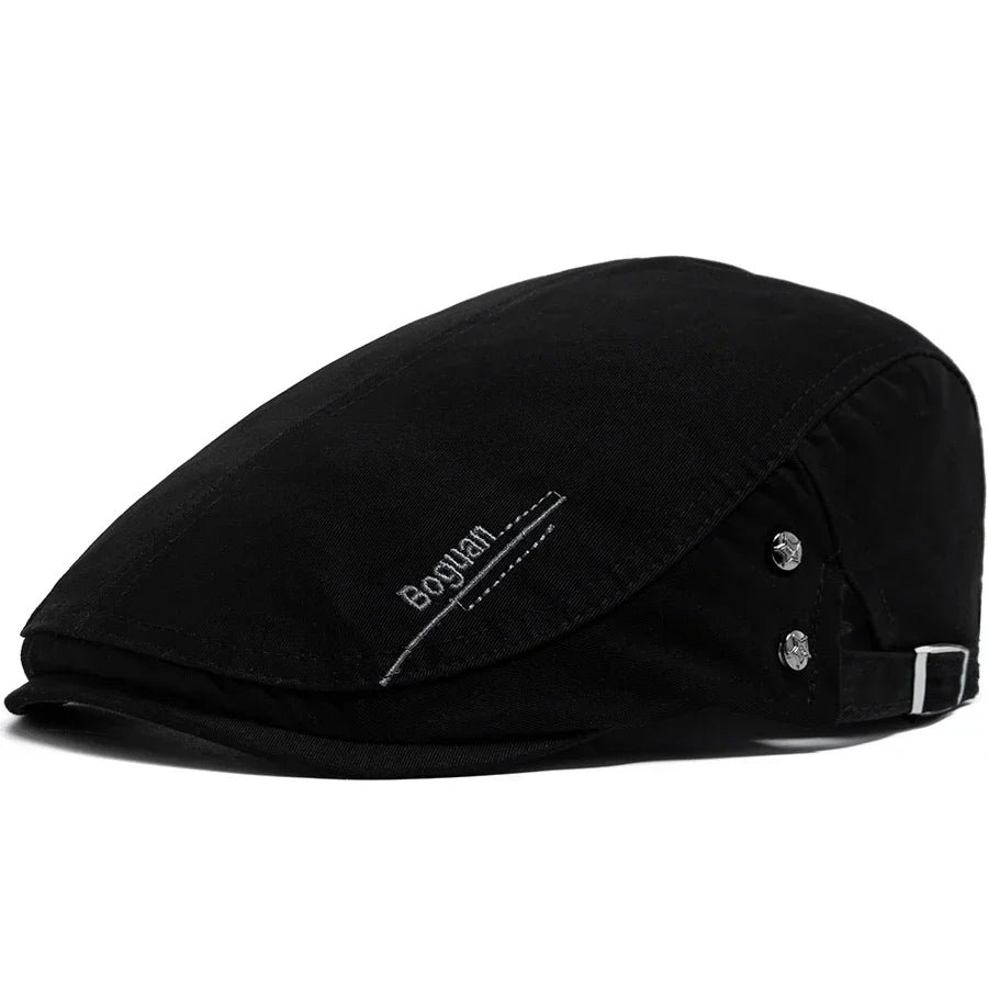 Quentin | Casquette Vintage à Bouton Décoratif