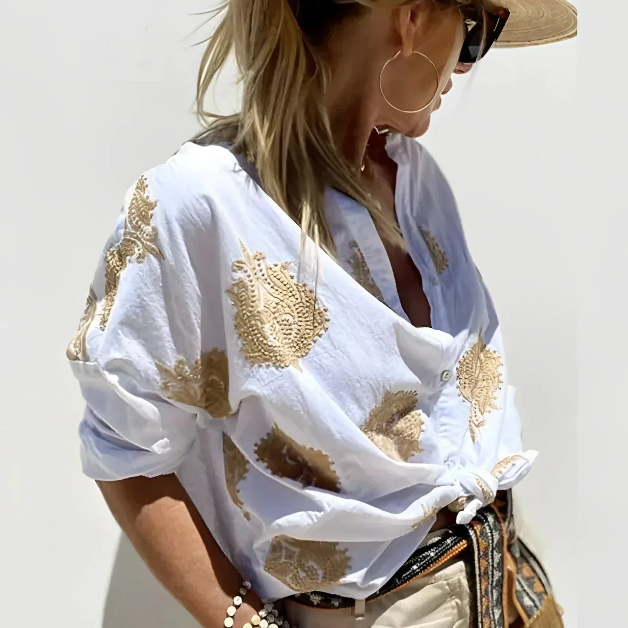 Noémie™ | Blouse Bohème de Luxe