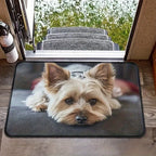 Paillasson Antidérapant Yorkshire Terrier – Toujours un Accueil Chaleureux