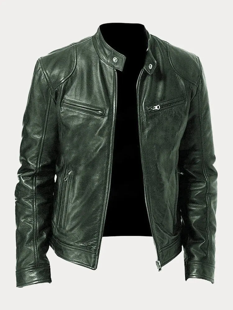 Marc™ | Veste en Cuir au Caractère Unique