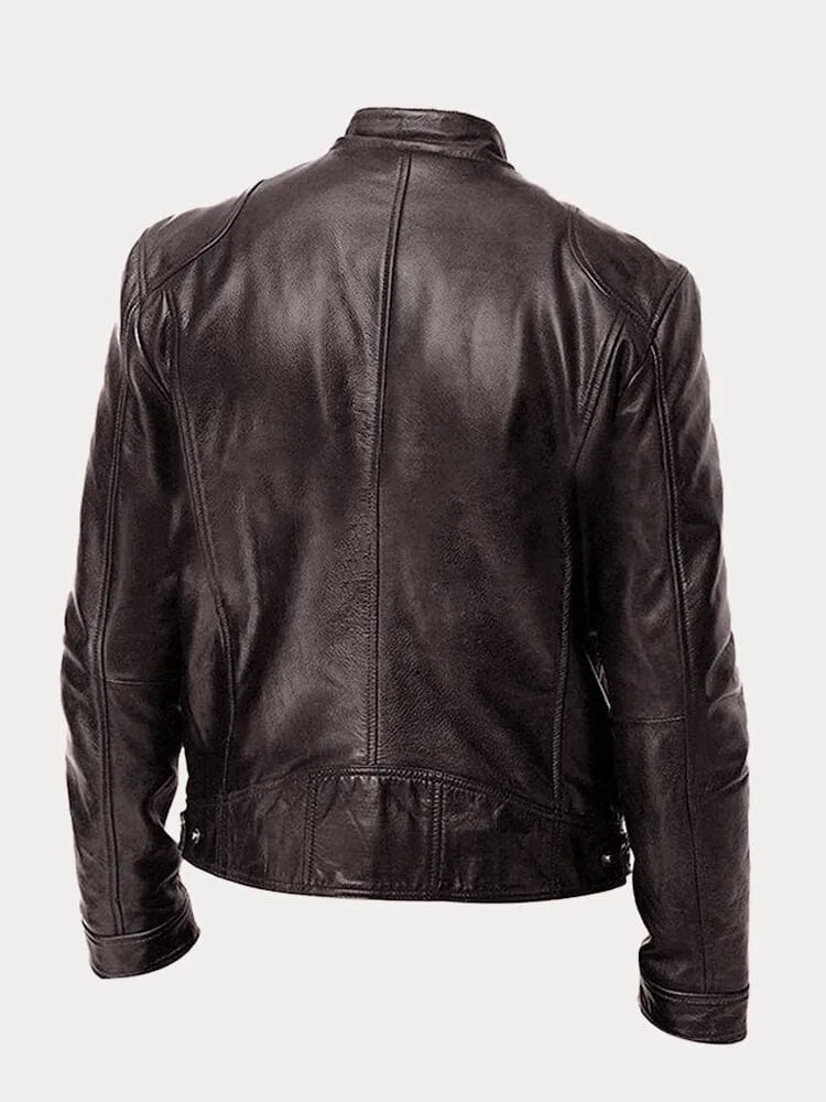 Marc™ | Veste en Cuir au Caractère Unique