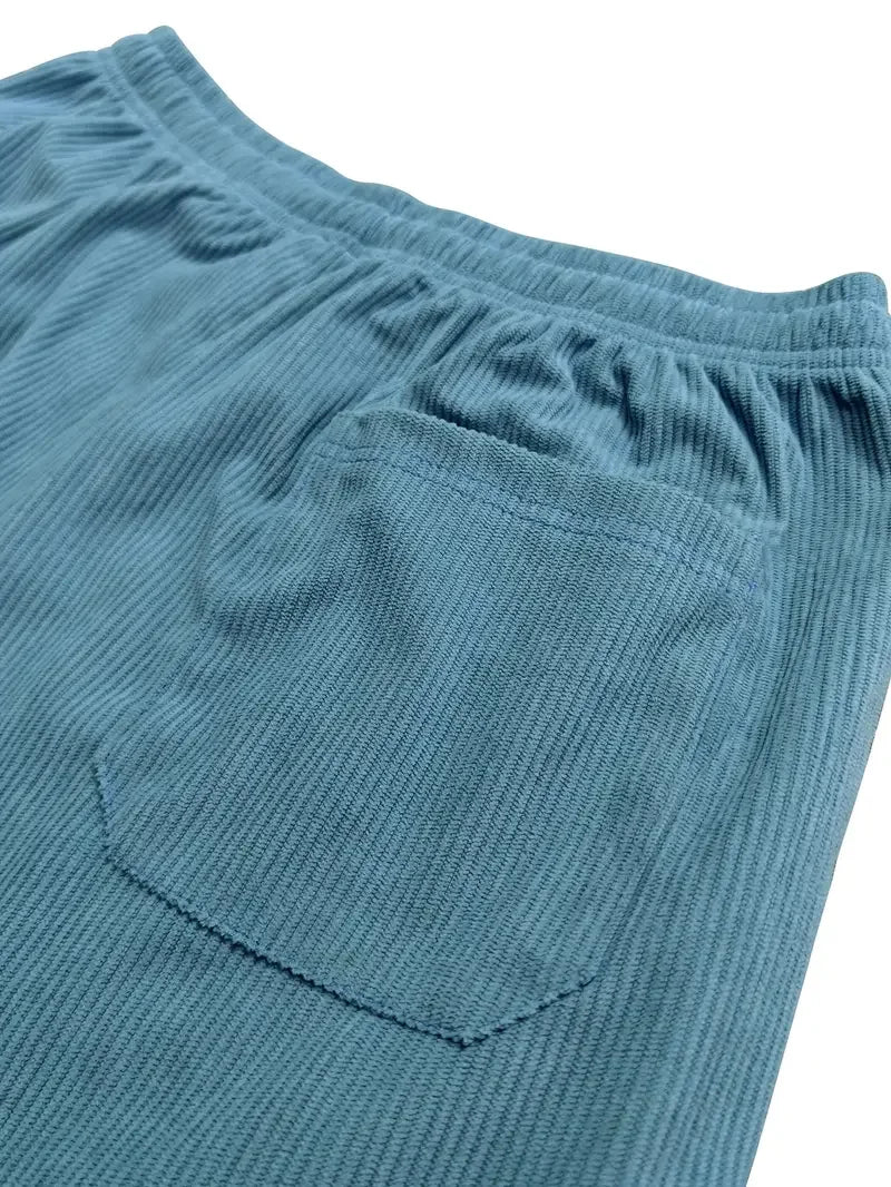 Hans™ | Pantalon large avec taille élastique