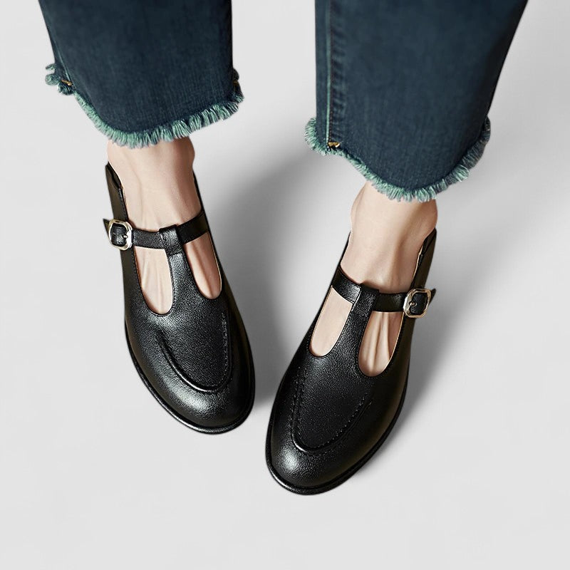 Ariyzzah | Chaussures Mary Jane orthopédiques à talon bas
