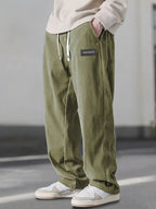 Hans™ | Pantalon large avec taille élastique
