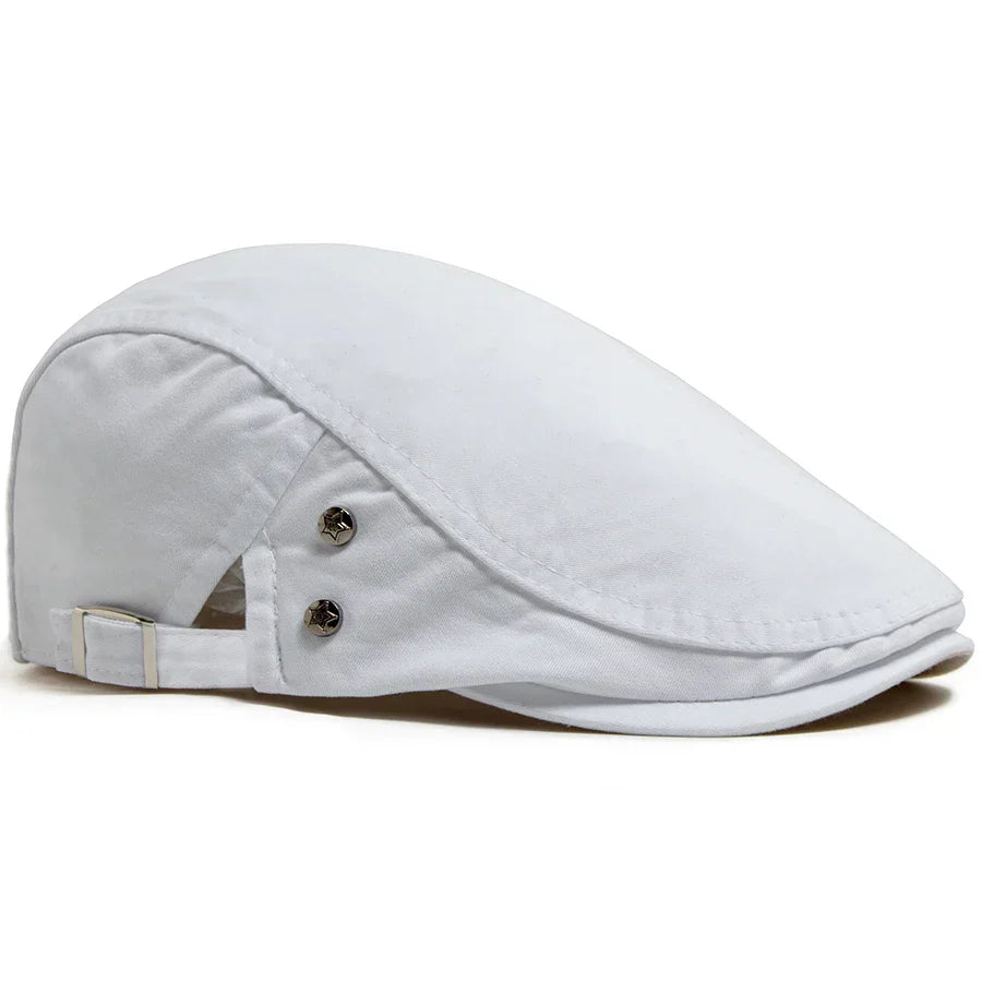 Quentin | Casquette Vintage à Bouton Décoratif