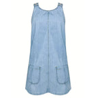 Saylor™ | Robe décontractée look denim