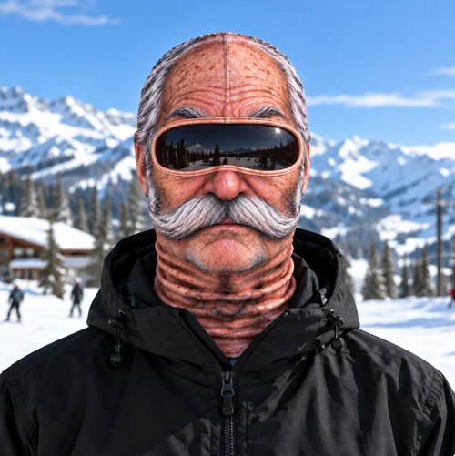 FrostFresse™ – Die verrückte Skimaske