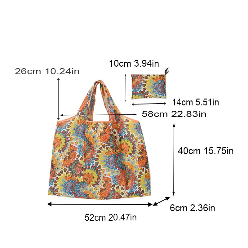 Lina™ | Sac de Courses Pliable Grande Capacité