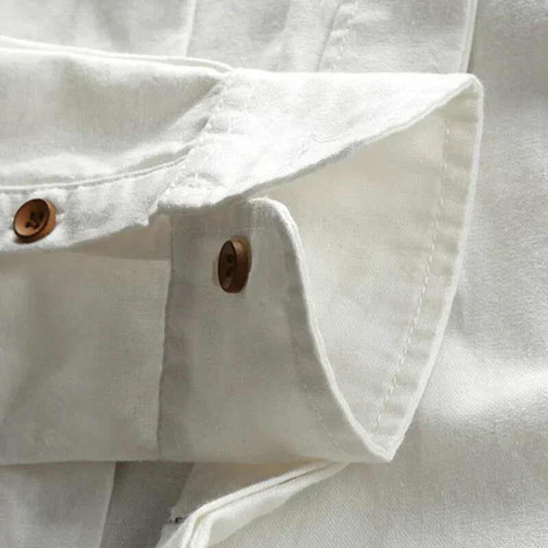 Alfonds™ | Chemise Élégante Style Japonais