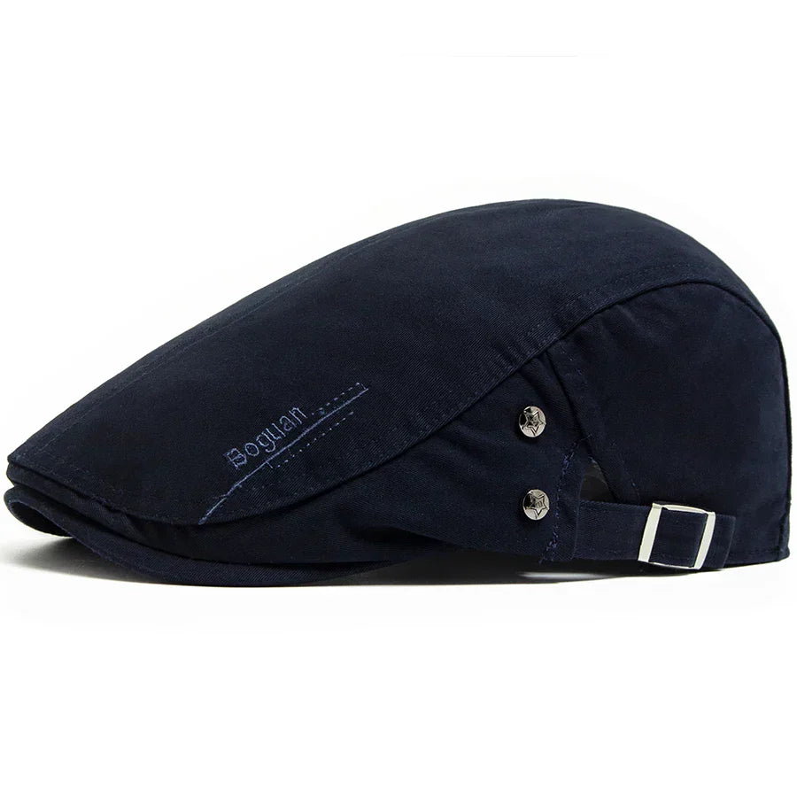 Quentin | Casquette Vintage à Bouton Décoratif