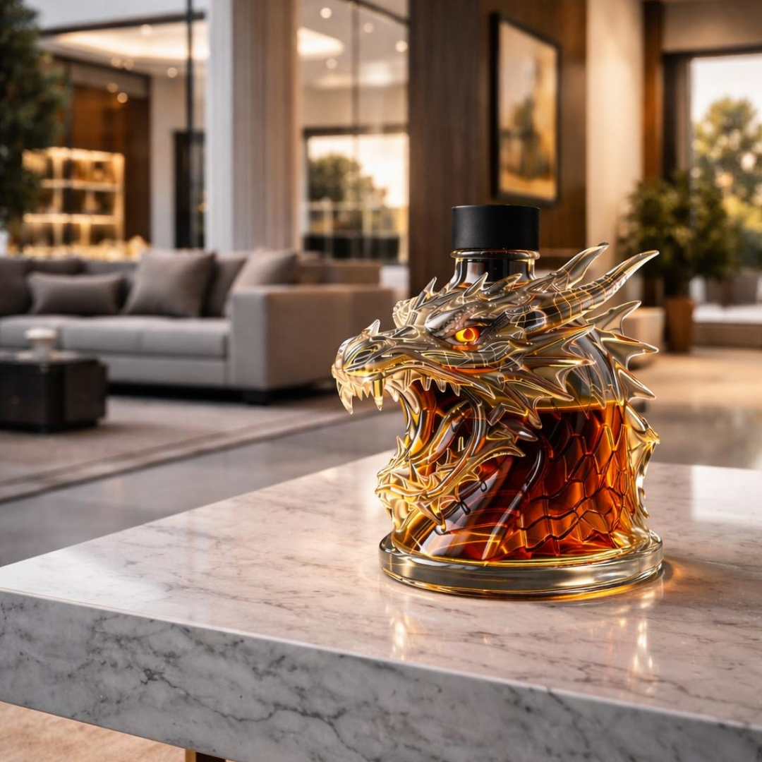 Bouteille de Whiskey - Édition Dragon