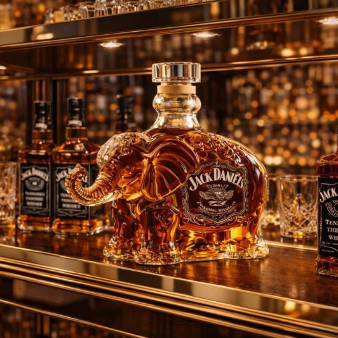 Bouteille de Whisky Jack Daniel's - Édition Éléphant
