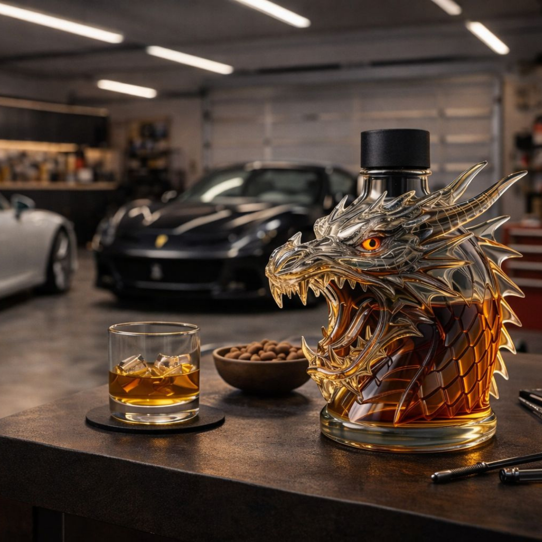 Bouteille de Whiskey - Édition Dragon