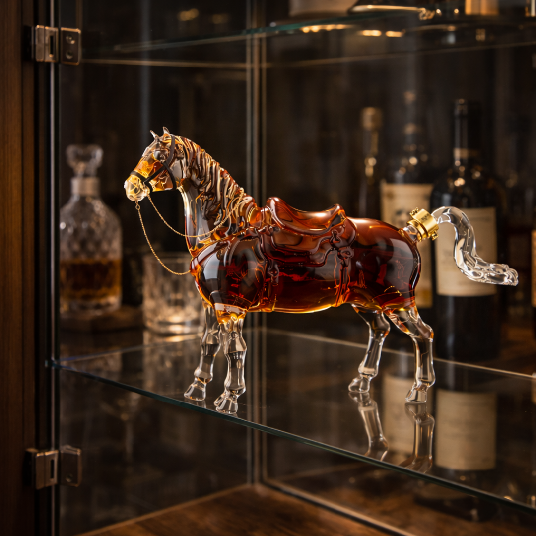 Bouteille de Whisky - Édition Cheval