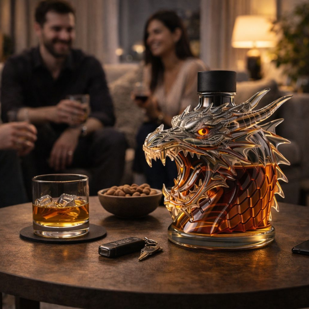 Bouteille de Whiskey - Édition Dragon