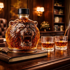 Bouteille de Whiskey - Édition Lion