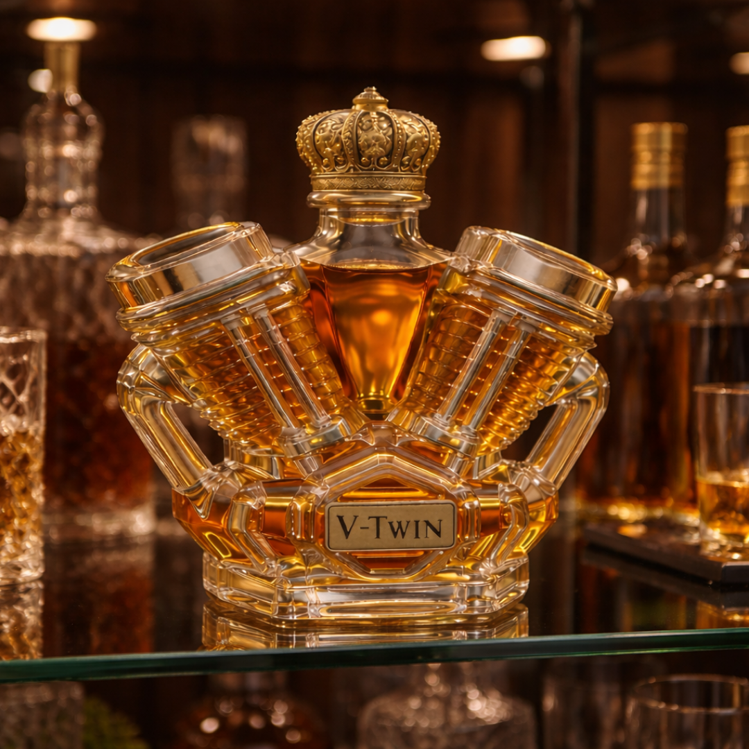 Flacon à Whiskey - Édition V8