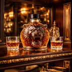 Bouteille de Whiskey - Édition Lion
