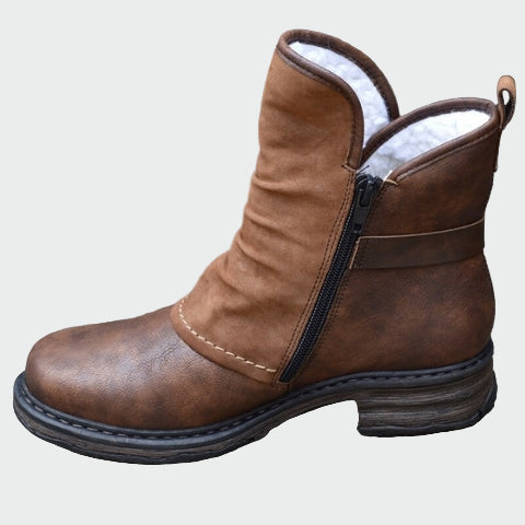 Bottes en cuir de campagne pour un confort quotidien
