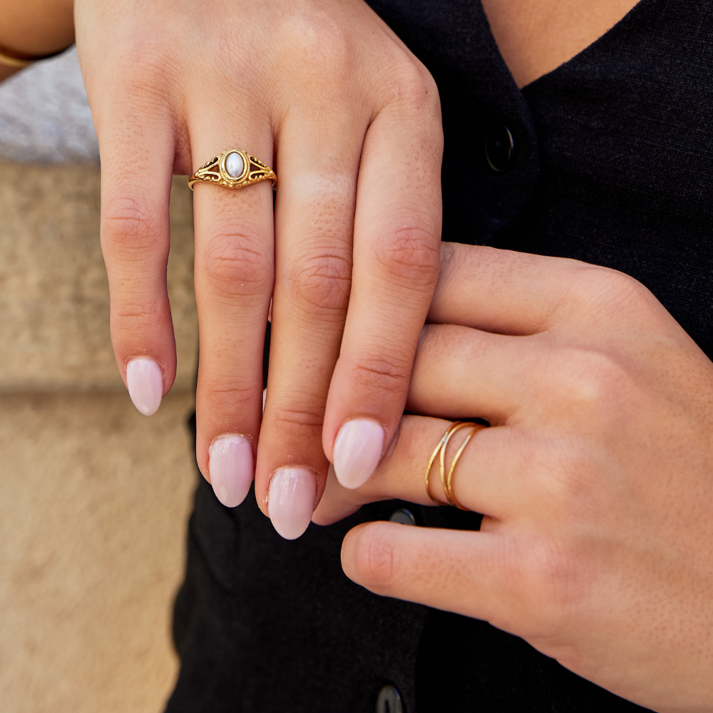 Boucle d'Infini - Bague en Or